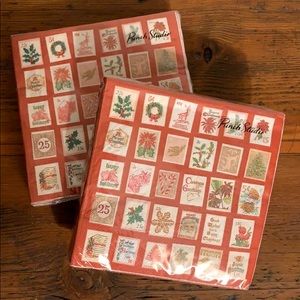 Christmas Stamp Napkins 📬